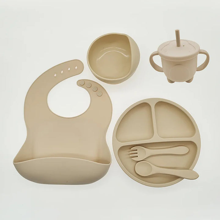 Silicone Feeding Set for Babies - TinyBites