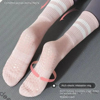 Non-Slip Mid-Tube Sports Socks for Fitness and Yoga - GripFit (Buy 1 Get 1 Free)