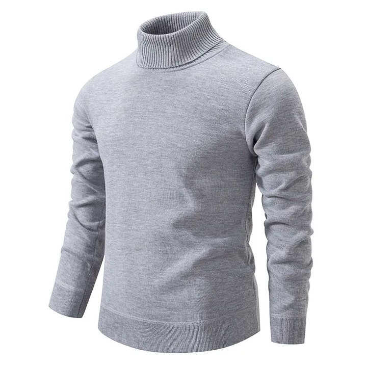 Soft & comfortable men's cotton turtleneck – Jonas