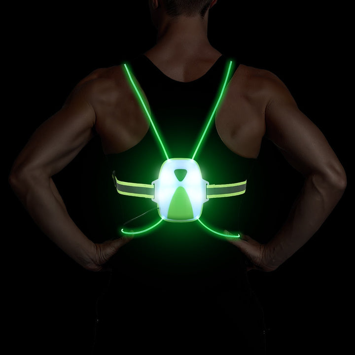 LED Safety Vest for Running - ReflectSafe