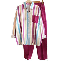 Two-Piece Women's Linen Summer Set - Zayenne