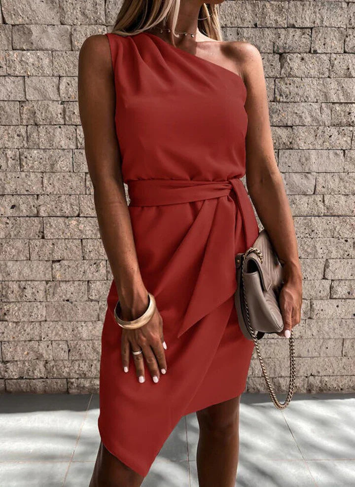 Sleeveless, figure-flattering party dress with stretch comfort - Mirella
