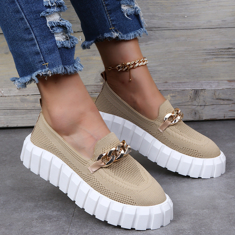Breathable Women's Slip-Ons - Lina
