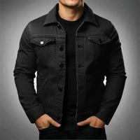 Sturdy & Timeless Men's Denim Jacket Made of 100% Cotton – Noah
