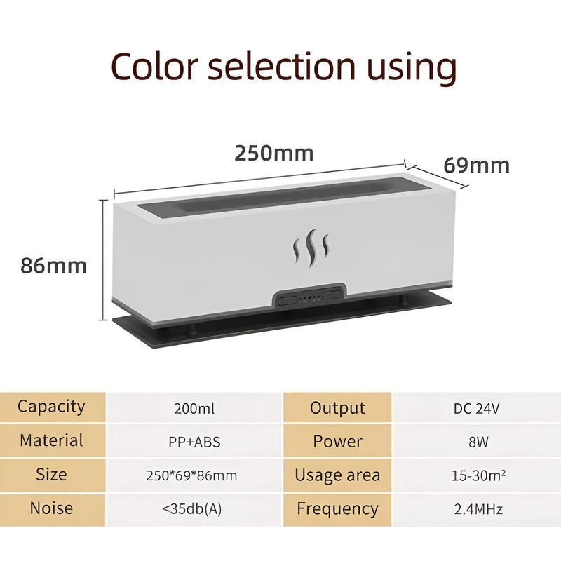 Multifunctional Aroma Humidifier - GlowFlame