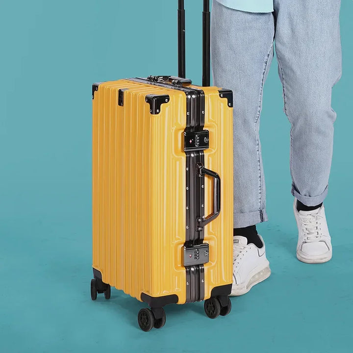 Aluminum Frame Hardshell Suitcase – Geneva