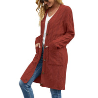 Knitted Women's Cardigan with Pockets – Noelle
