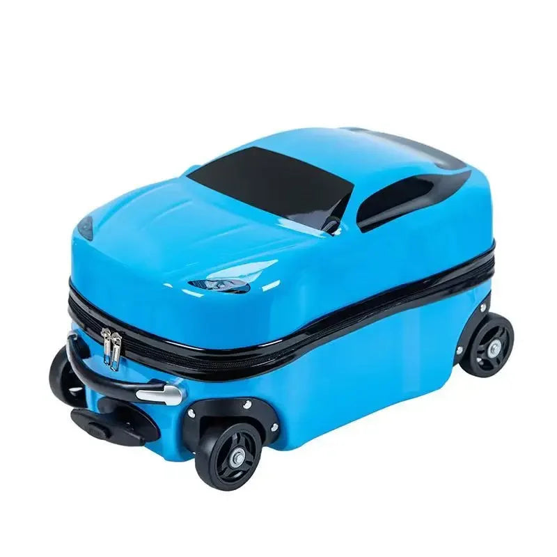 Hard Children's Suitcase with Car Design – Turin