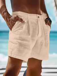 Airy summer shorts for men made of linen – Jonas