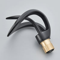 Brass Bathroom Faucet with Waterfall Spout - Flowarc