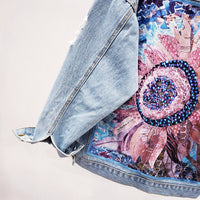 Oversized Dames Spijkerjasje - Lynn