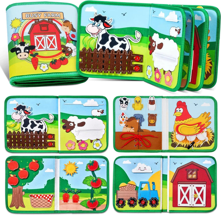 Montessori Busy Book – Learn Through Play 5