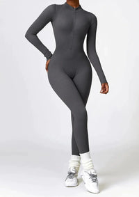 Luxury Full-Body Romper with Long Sleeves - Lisa