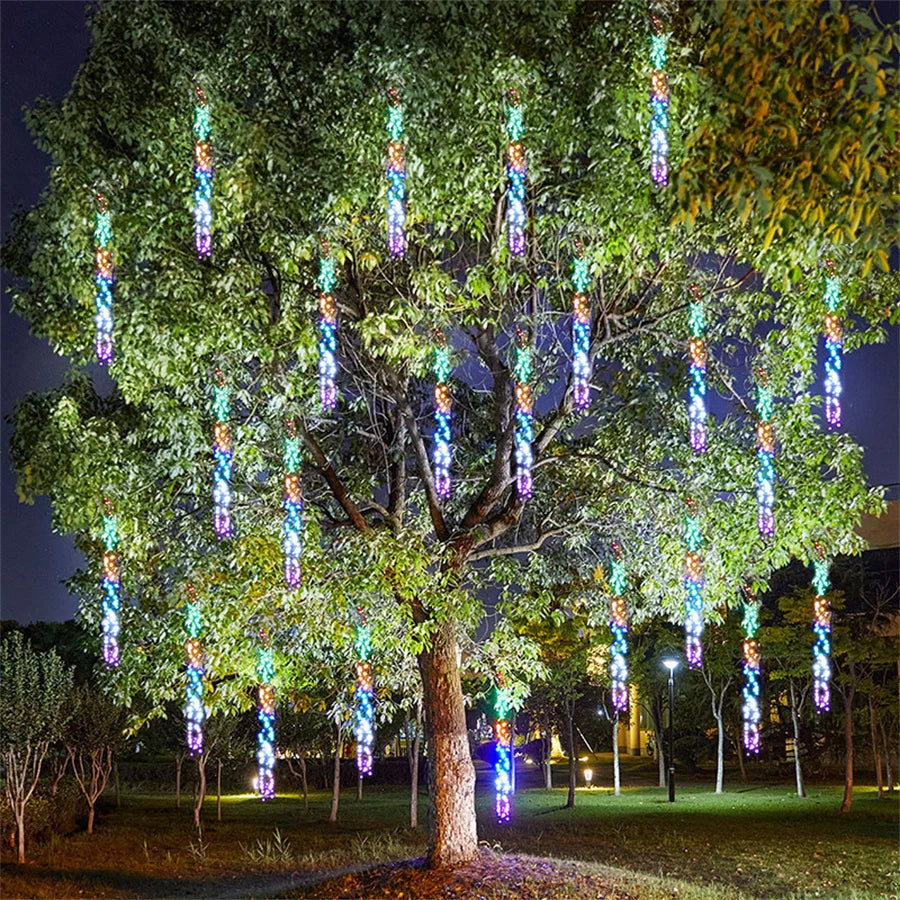 LED Meteor Shower Outdoor Lighting – Lumi