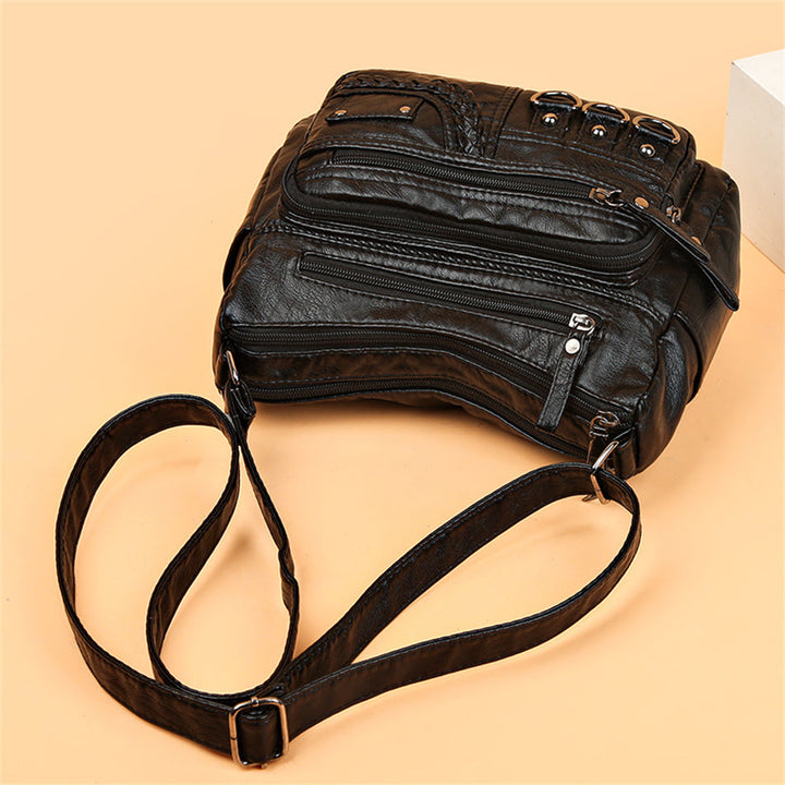 Vintage Leather Women's Handbag - Isabella