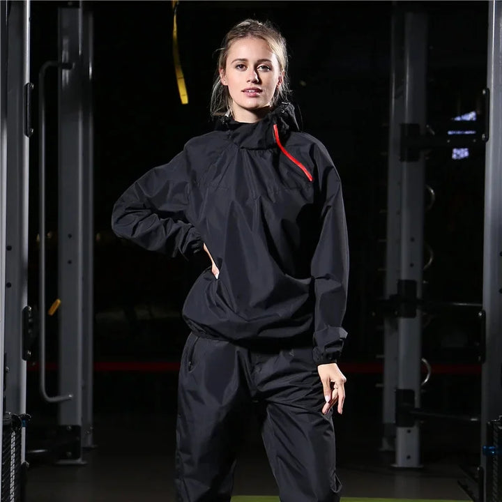 Lightweight Unisex Tracksuit with Zipper and Hood - Remo