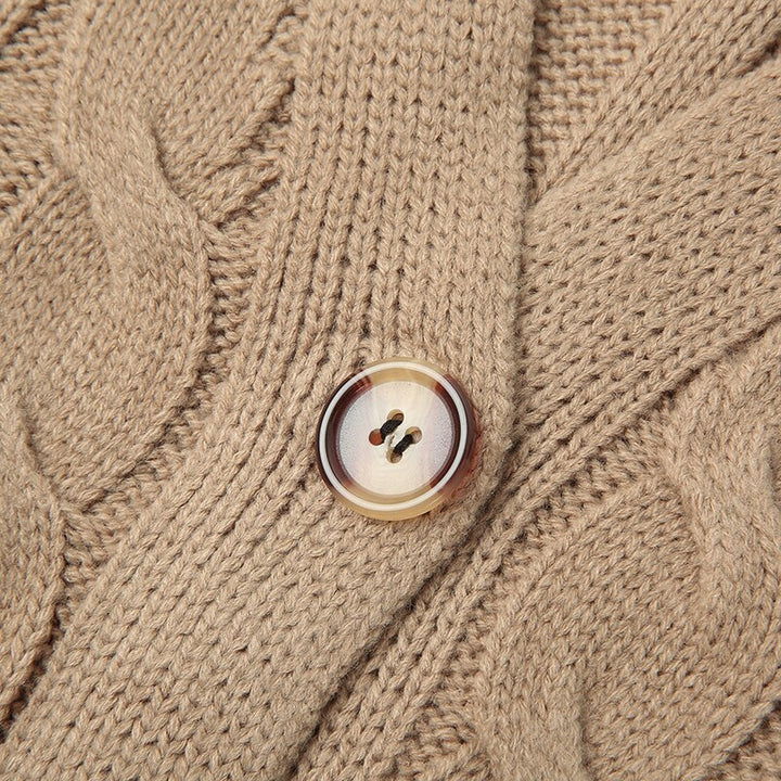 Knitted Women's Cardigan with Pockets – Noelle