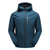 Water- and Windproof Outdoor Jacket with Hood - EcoShield