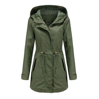 Stylish Women's Coat with Hood – Marielle