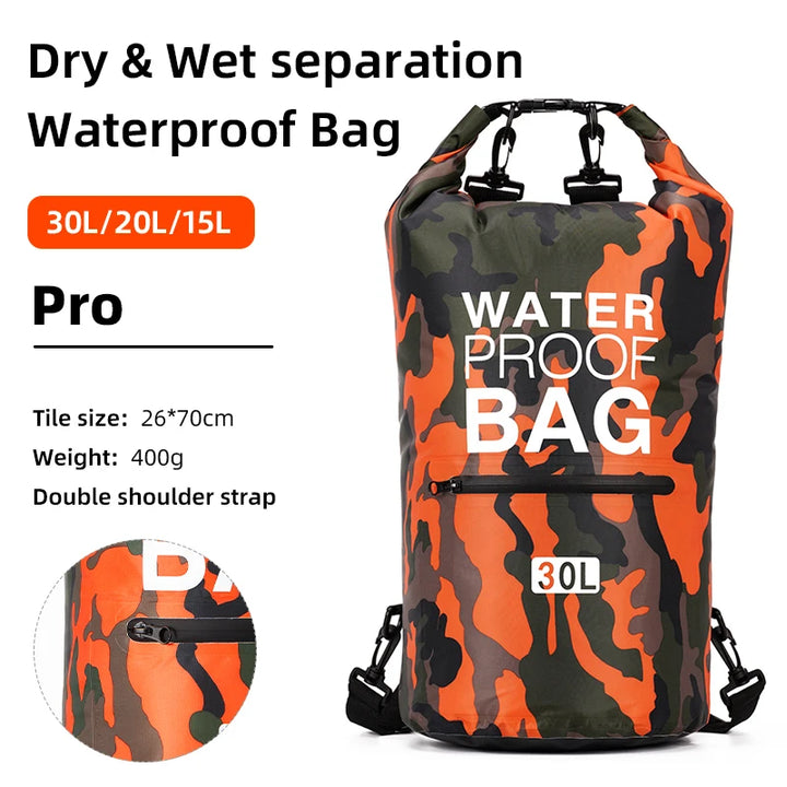 Waterdichte Rugzak met Nat-/Droogscheiding - AquaVault