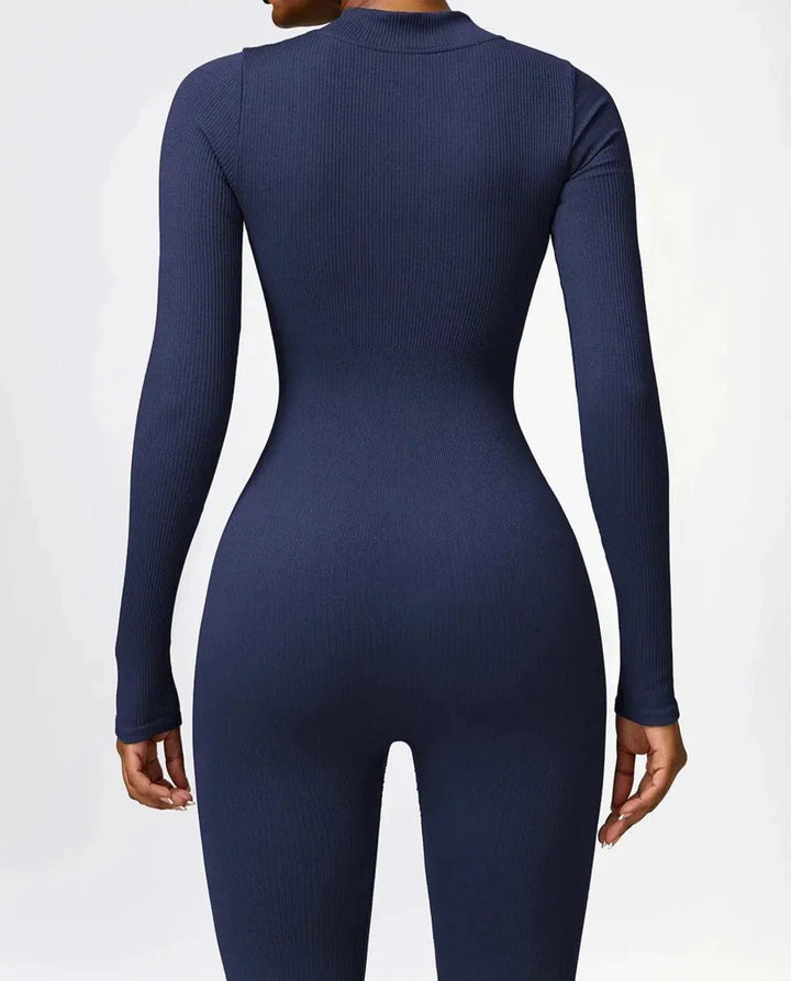 Luxury Full-Body Romper with Long Sleeves - Lisa