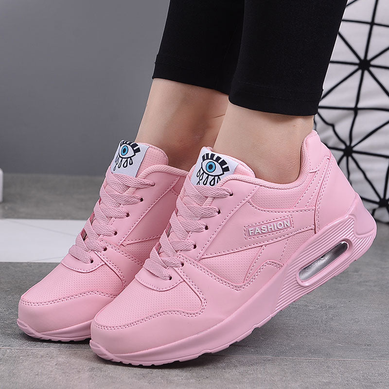 Stylish Vegan Leather Women's Sneakers - Valencia