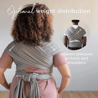 Comfortabele Wikkeldraagdoek - KleintjeKnuffel