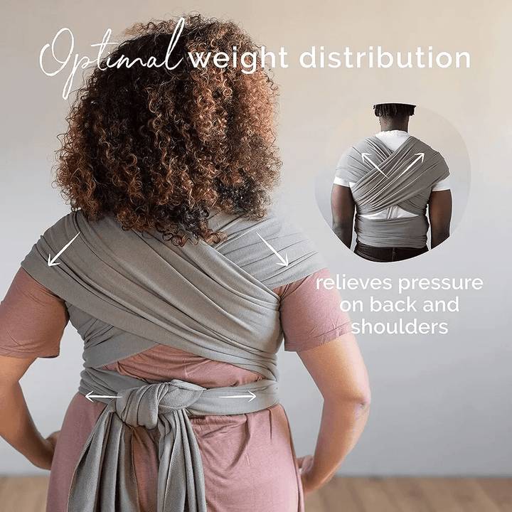 Comfortabele Wikkeldraagdoek - KleintjeKnuffel