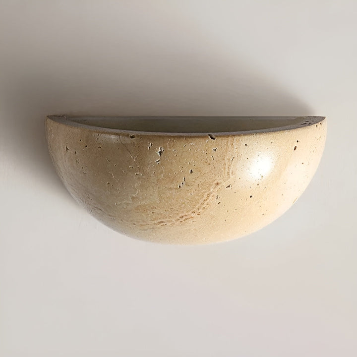 Halfronde LED Wabi-Sabi Lampa ścienna - ZenGlow