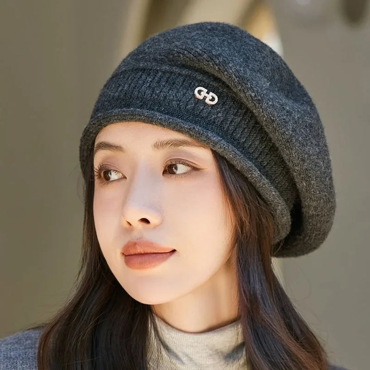 Casual Wollen Dames Baret - Diana