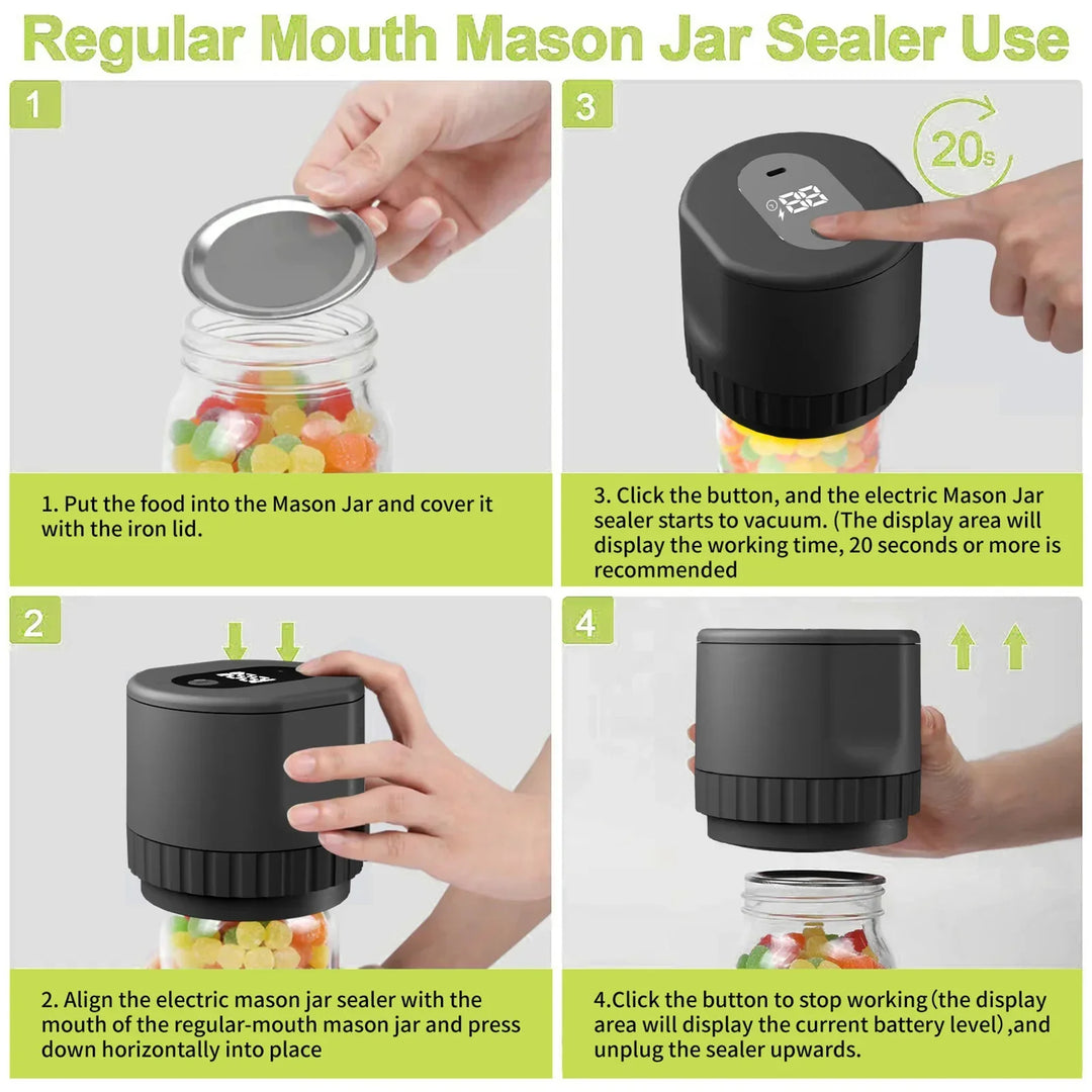 Mason Vacuümsealer - AirLock
