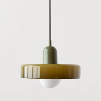 Colored Glass Pendant Lamp - BauLume