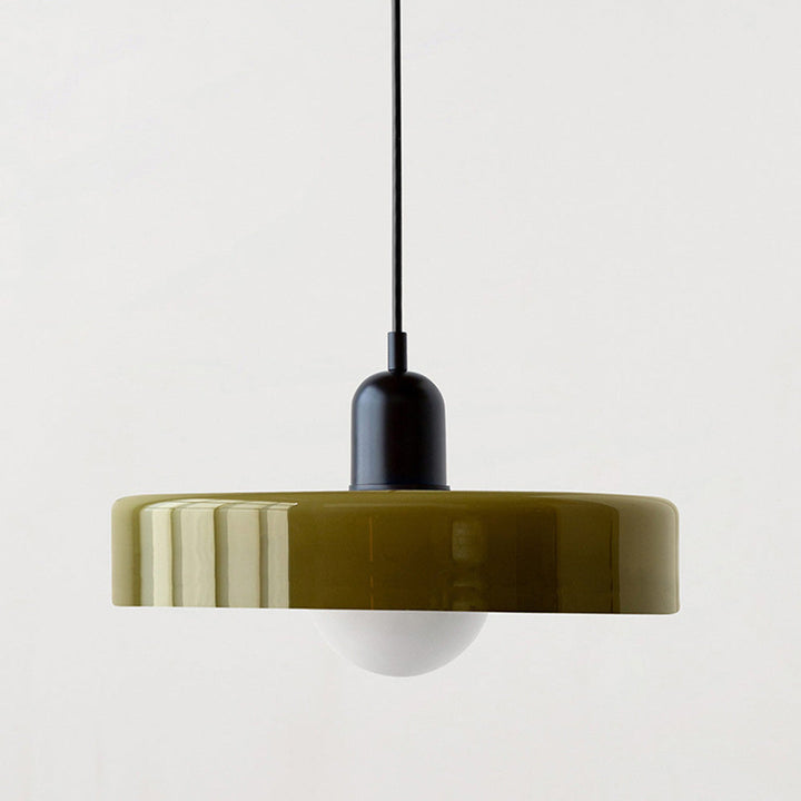 Colored Glass Pendant Lamp - BauLume