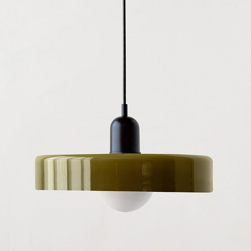 Colored Glass Pendant Lamp - BauLume