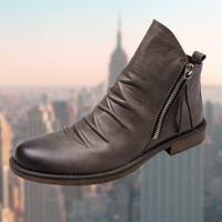Stylish Leather Men's Boots - Milan