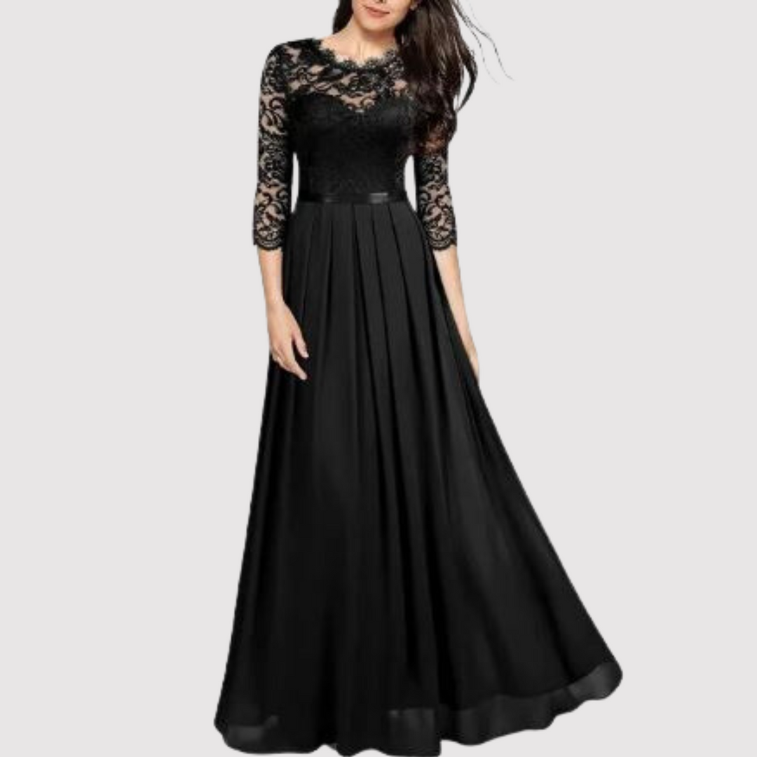 Timeless Maxi Evening Dress - Celeste