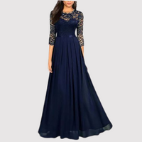 Timeless Maxi Evening Dress - Celeste