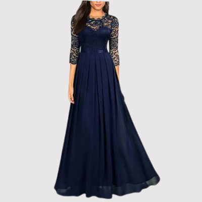 Timeless Maxi Evening Dress - Celeste