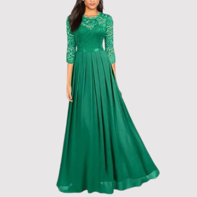 Timeless Maxi Evening Dress - Celeste