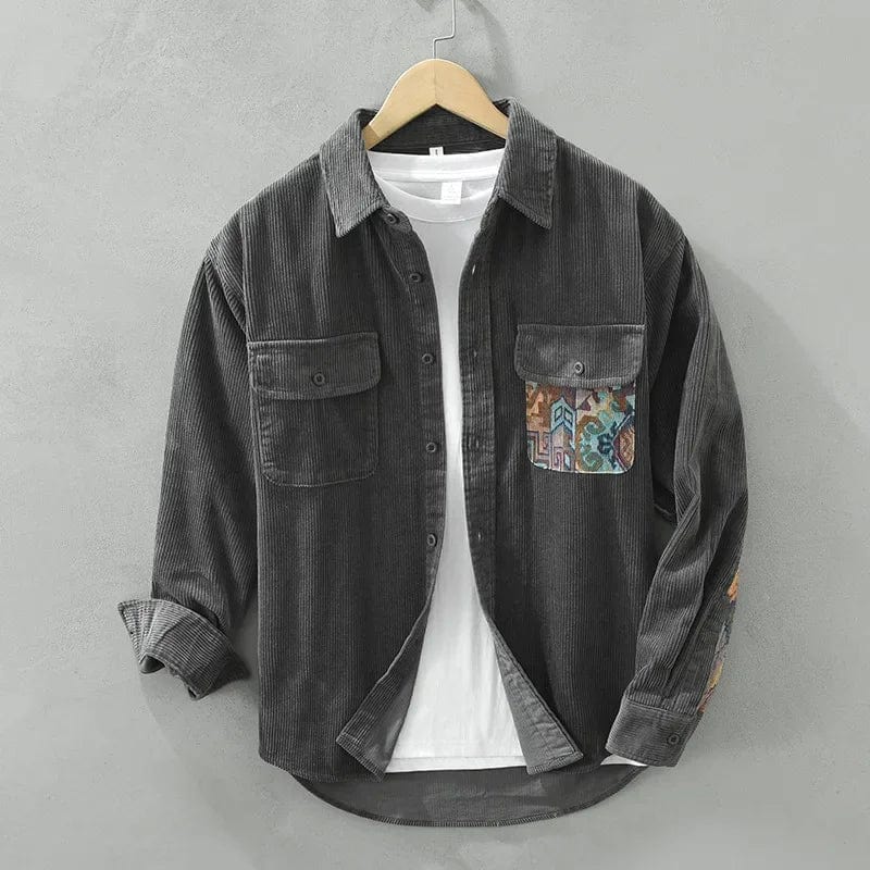 Stylish Corduroy Shirt for Men - Floris