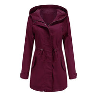 Stylish Women's Coat with Hood – Marielle