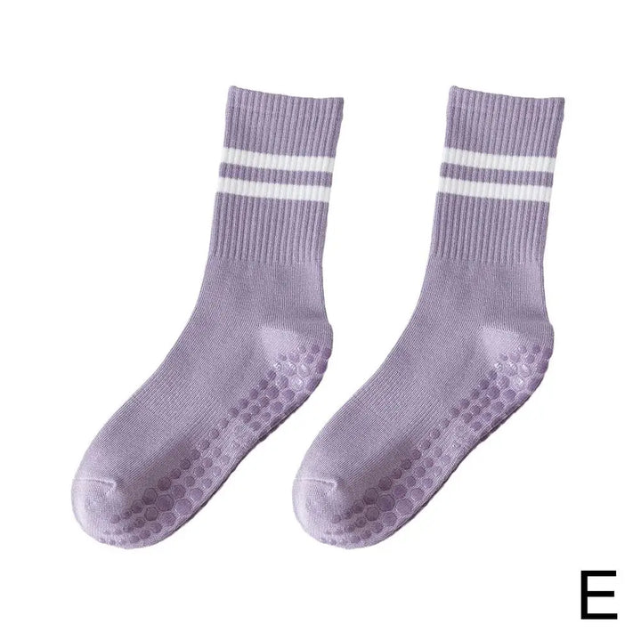 Non-Slip Mid-Tube Sports Socks for Fitness and Yoga - GripFit (Buy 1 Get 1 Free)