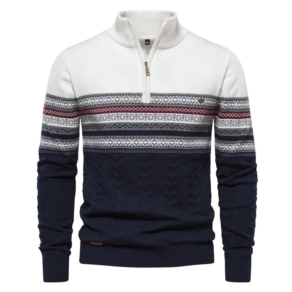 Premium Retro-Patroon Trui - Leo
