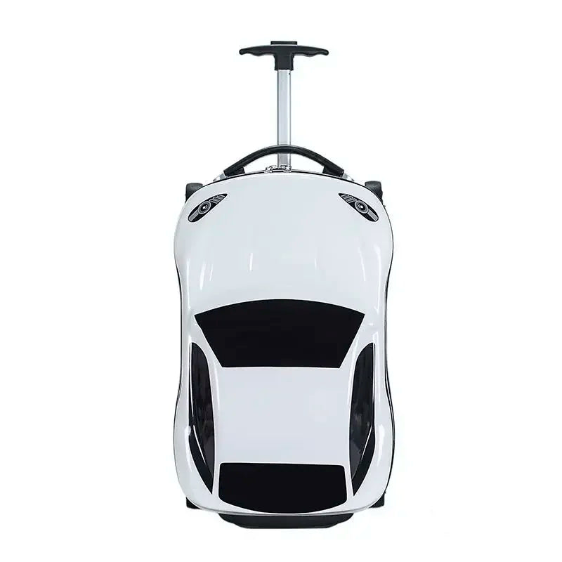 Hard Children's Suitcase with Car Design – Turin