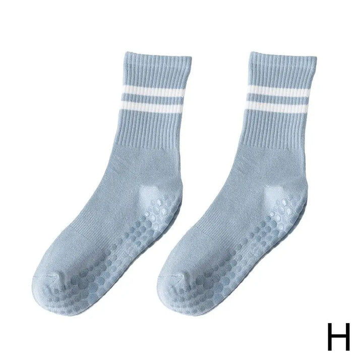 Non-Slip Mid-Tube Sports Socks for Fitness and Yoga - GripFit (Buy 1 Get 1 Free)