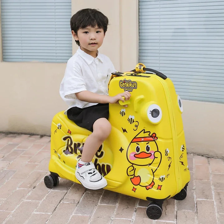 Kinderzitkoffer met Scooterfunctie – Napels