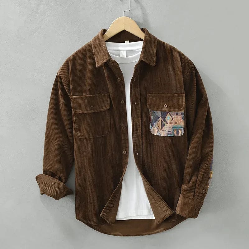 Stylish Corduroy Shirt for Men - Floris