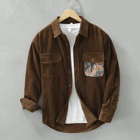 Stylish Corduroy Shirt for Men - Floris