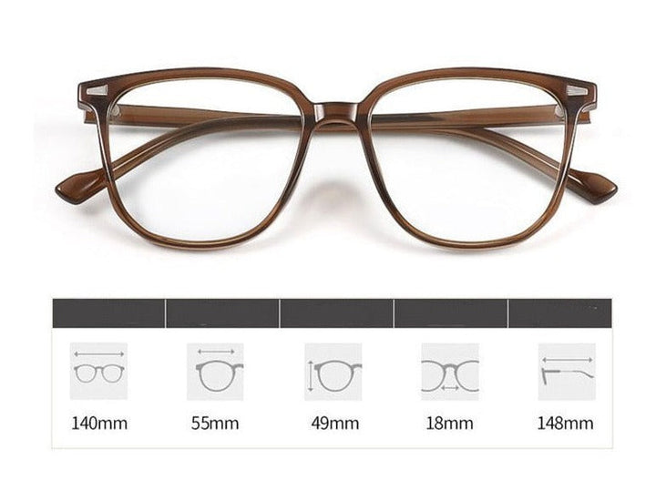 Nearsighted Prescription Glasses with Blue Light Protection - FocusFrame