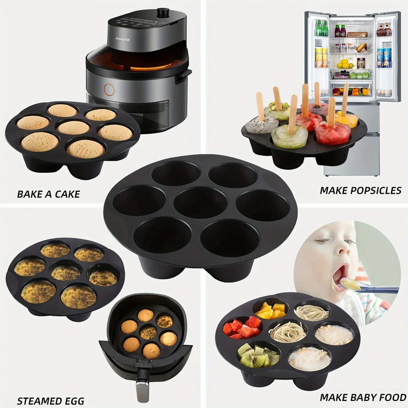 Forma do pieczenia z silikonu do mikrofalówki i frytkownicy na gorące powietrze - FlexiBake